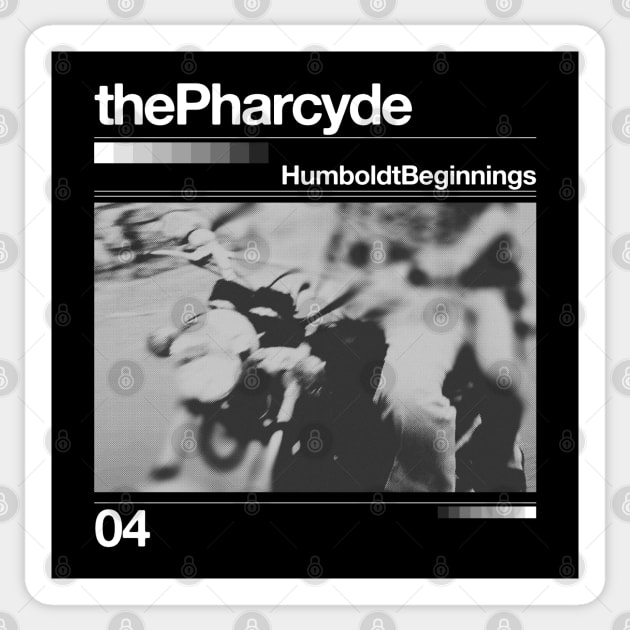 The Pharcyde // Humbold Beginnings - Artwork 90's Design Sticker by solutesoltey